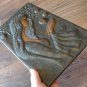 Vintage Embossed Copper Wall Decoration &acirc;�� Armenian Woman with Pomegranate Tree