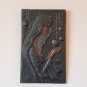 Vintage Embossed Copper Wall Decoration &acirc;�� Armenian Woman with Pomegranate Tree