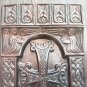 Khachfar Vintage Embossed Copper Wall Decoration &acirc;�� Armenian Cross of Faith