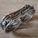 Handmade Armenian Filigree Double Finger Ring: Friendship Ring