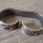 Handmade Armenian Filigree Double Finger Ring: Friendship Ring