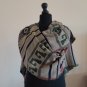 Womenâs Knitted Open Poncho Cape â Blanket Shawl with Tassels