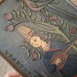 Minstrel Vintage Embossed Copper Enamel Wall Decoration: Armenian Troubadour
