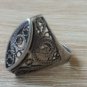 Soviet Silver .925 Filigree Ring Vintage Antique Ethnic Ring Moscow Maker &ETH;&sect;&ETH;&uml;&ETH;�