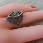Soviet Silver .925 Filigree Ring Vintage Antique Ethnic Ring Moscow Maker &ETH;&sect;&ETH;&uml;&ETH;�