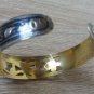Vintage Soviet Silver .875 Cuff Bracelet &acirc;�� Adjustable Ethnic Hammer & Sickle Star Hallmarked