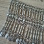 Armenian Choker Neck Tassel Necklace: Pomegranate Coin Drops Statement
