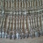 Armenian Choker Neck Tassel Necklace: Pomegranate Coin Drops Statement
