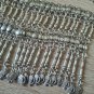 Armenian Choker Neck Tassel Necklace: Pomegranate Coin Drops Statement