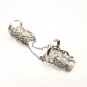 Armenian Adjustable Alphabet Double Ring &acirc;�� Sterling Silver .925