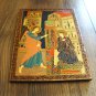 Annunciation &acirc;�� Armenian Vintage Enamel Copper Wall Art (1970s&acirc;��1980s)