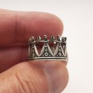 Armenian Adjustable Dancing Ring: Sterling Silver .925