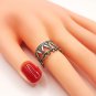 Armenian Adjustable Dancing Ring: Sterling Silver .925