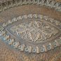 Antique Vintage Armenian Embossed Oval Copper Wall Tray: Hanging Wall d&Atilde;&copy;cor