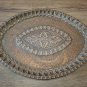 Antique Vintage Armenian Embossed Oval Copper Wall Tray: Hanging Wall d&Atilde;&copy;cor