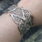 Armenian Filigree Cuff Closed Bracelet: Ethnic Elegance