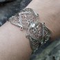 Armenian Filigree Cuff Closed Bracelet: Ethnic Elegance