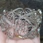 Armenian Filigree Cuff Closed Bracelet: Ethnic Elegance