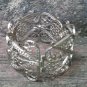 Armenian Filigree Cuff Closed Bracelet: Ethnic Elegance