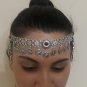 Eternity Forehead Flowery Silver-Plated Drop &acirc;�� Armenian Headpiece with Pomegranate Symbolism