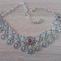 Eternity Forehead Flowery Silver-Plated Drop &acirc;�� Armenian Headpiece with Pomegranate Symbolism