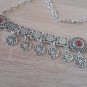 Eternity Forehead Flowery Silver-Plated Drop &acirc;�� Armenian Headpiece with Pomegranate Symbolism