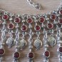 Neck Necklace Pomegranate Dangle Drop Coin &acirc;�� Armenian Statement Jewelry