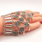 Armenian Flowery Ring Bracelet, Bracelet Hand Ring, Hand Harness, Slave Bracelet
