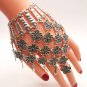 Armenian Flowery Ring Bracelet, Bracelet Hand Ring, Hand Harness, Slave Bracelet