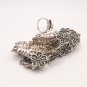 Armenian Flowery Ring Bracelet, Bracelet Hand Ring, Hand Harness, Slave Bracelet