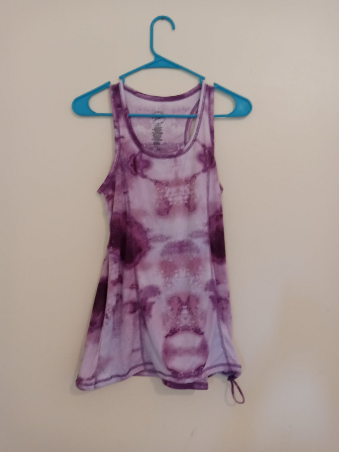 Concepts Sport Womens Bungee Tank Yoga workout top Gym Activewear (XS, Purple) NEW