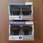 Better Homes & Gardens 1" Square Curtain Rod with Finial Orb 2 Pack NEW