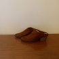 Chinese Laundry Shelbi Low-heel Mules, Whiskey Suede, 8.5 (NEW in box)