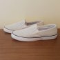 Sperry Women's Pier Side Leather Slip on Shoes (9.5 M White) NEW in box