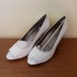 Easy Spirit Keimi Peep Toe Pumps White 9.5M - NEW in box