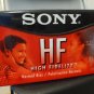 Sony HF 90 High Fidelity Normal Bias Cassette - 90 min