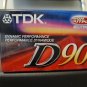 TDK D90 Standard Audio Cassette