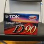TDK D90 Standard Audio Cassette