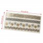 10X Gold Metallic Temporary Transfer Tattoot Butterfly arm Body Do It Yourself