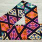 Art Pattern Print Silky Scarf Long Ribbon Hair Handbag Purse Wrap Hand made