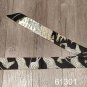 Zebra Black Silk Twilly Scarf Hair Handbag purse handle Wrap Free shipping