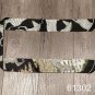Zebra Black Silk Twilly Scarf Hair Handbag purse handle Wrap Free shipping