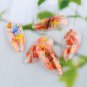 2 pcs Maple Leaf Fall Autumn 3D Quick Nail Art Sticker Easy to use Design
