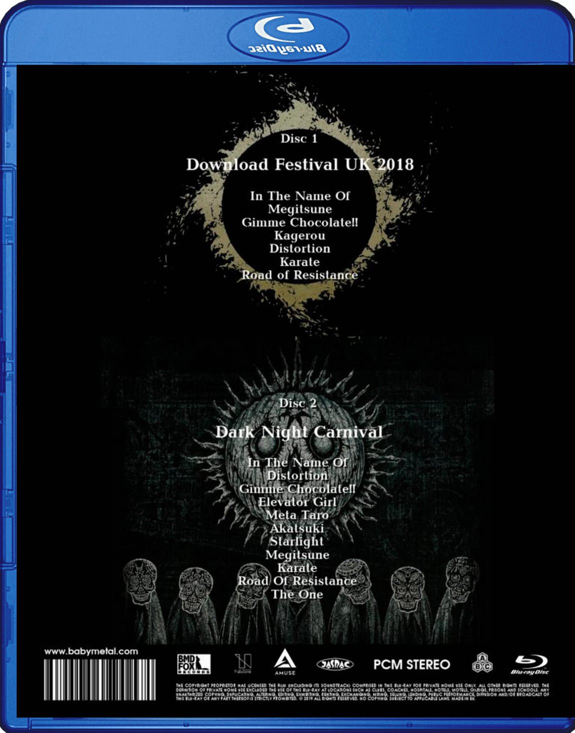 BABYMETAL Blu-ray THE CHOSEN SEVEN DVD | www.ubseducation.in