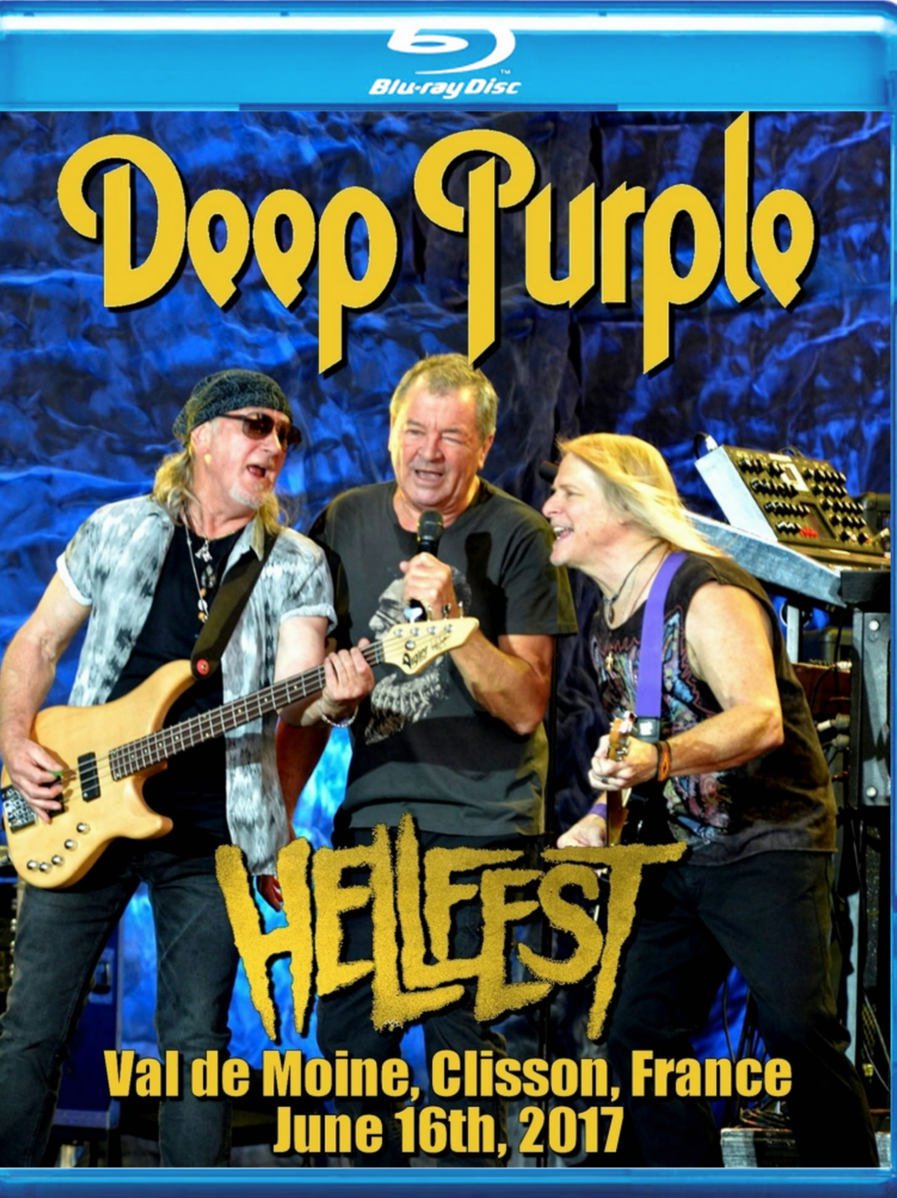 Deep Purple Hellfest Val De Moine Clisson France Blu-Ray