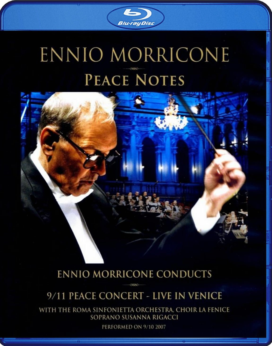 Ennio Morricone Peace Notes Live At Piazza San Marco Venice Blu-Ray