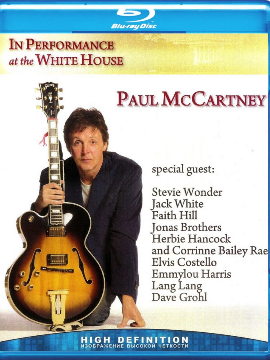 Paul Mccartney In Performance At The White House Blu-Ray