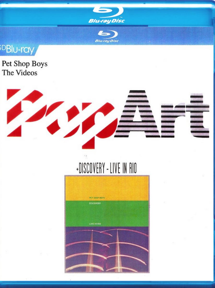 Pet Shop Boys Popart The Videos + Discovery Live In Rio Blu-Ray