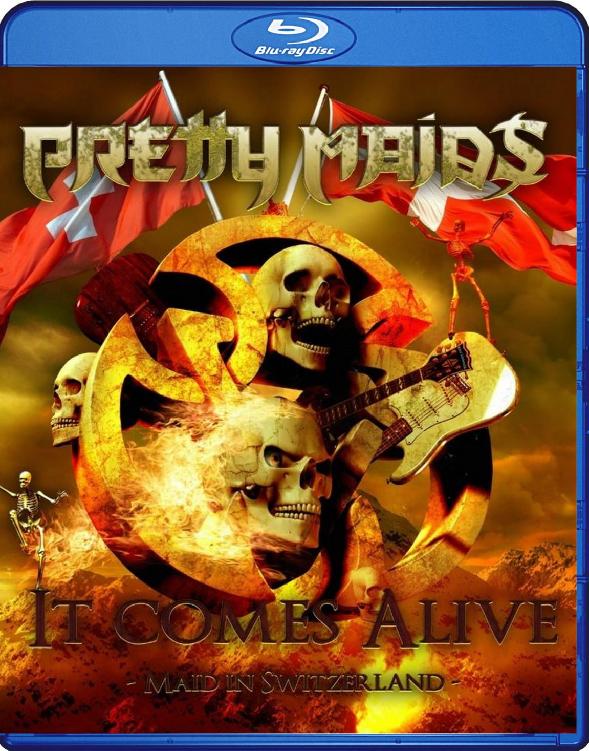 Pretty Maids It Comes Alive Maid In Switzerland Blu-Ray