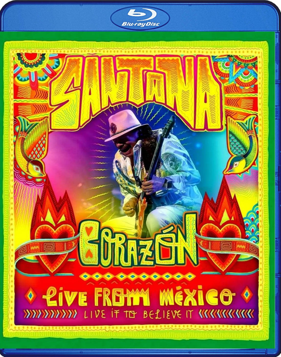 Santana Corazon Live From Mexico 2014 Blu-Ray